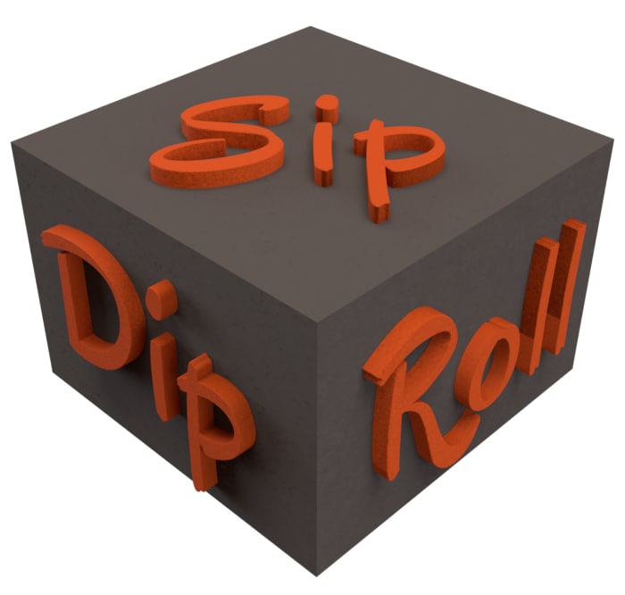 Sip Dip Roll